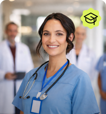Profesional de la salud del equipo Balance